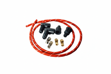 Load image into Gallery viewer, Red Braided Cloth Spark Plug Kit - Image 1