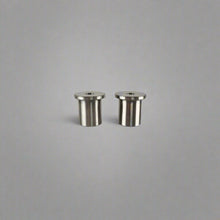 Load image into Gallery viewer, 2 pack side view of Steel 1/4" UNC fabrication bungs