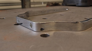 5"-6" chrome fender strut top view