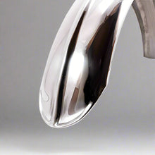 Load image into Gallery viewer, 5" Polished Aluminium Ribbed Fender
