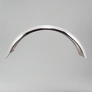 5" Polished Aluminium Ribbed Fender