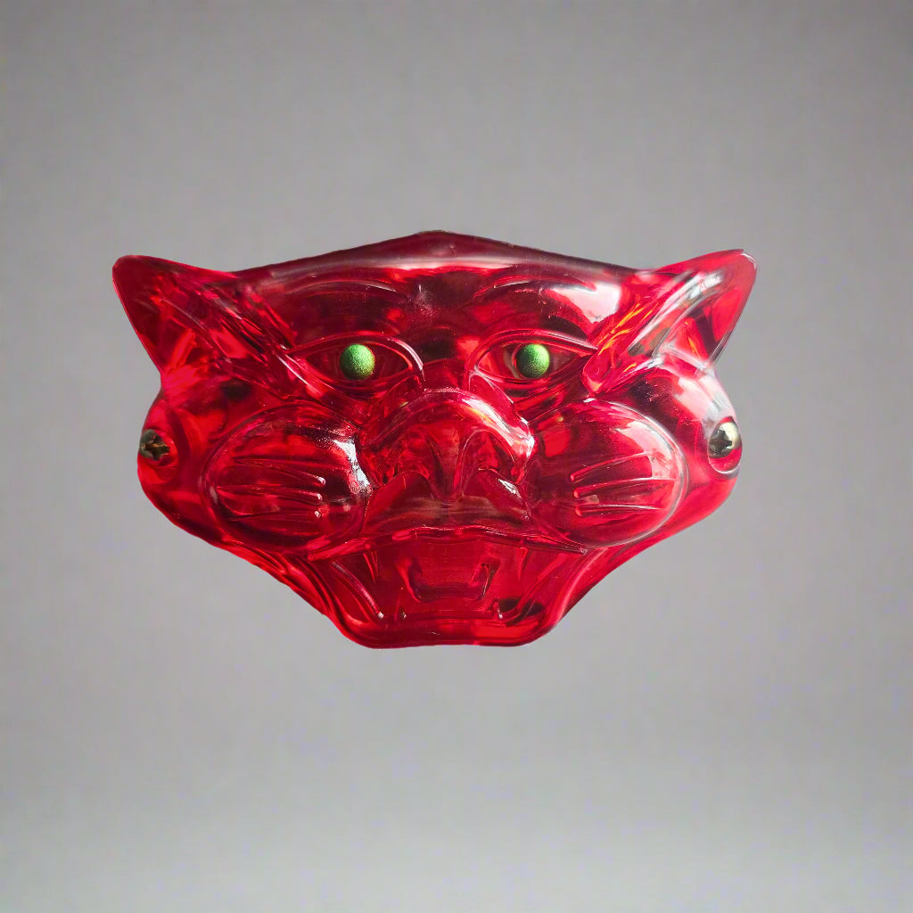Classic Cat Face Green Eyed Taillight 12Volt