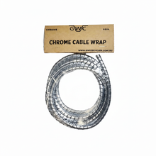 Load image into Gallery viewer, Chrome Dress-Up Plastic Cable Wrap - Image 1
