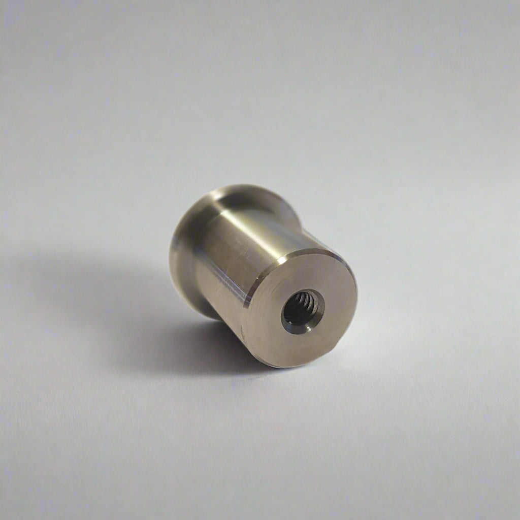 Rear view of Steel 1/4" UNC fabrication bungs