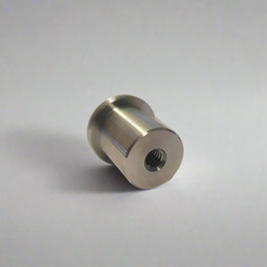 Rear view of Steel 1/4" UNC fabrication bungs