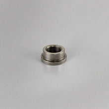 Load image into Gallery viewer, Bottom view of 1/4" NPT steel fuel or oil bung
