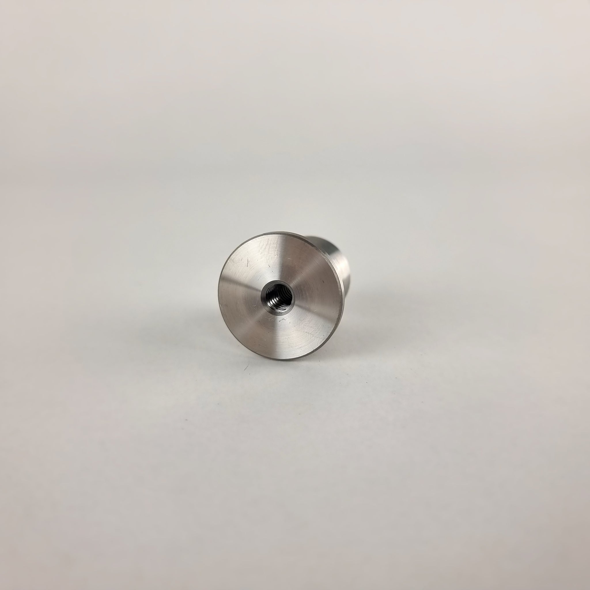 Front view of Steel 1/4" UNC fabrication bungs