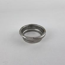 Load image into Gallery viewer, Top view of steel 2.5" weld in fabrication fuel tank or oil filler
