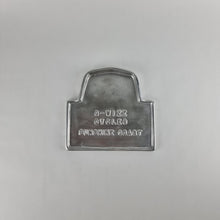 Load image into Gallery viewer, Front view of G-Wizz Cycles Alloy cast licence plate holder to suit lucas taillight
