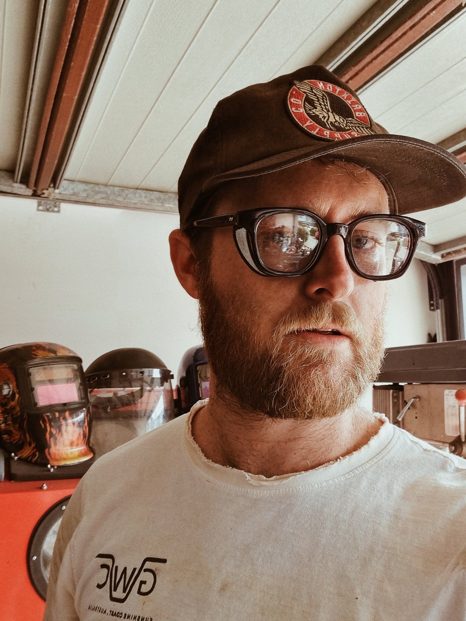 G-Wizz sporting the Safe-T Glasses