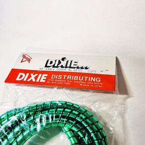 Vintage NOS Superior Green Plastic Cable Wrap packaging